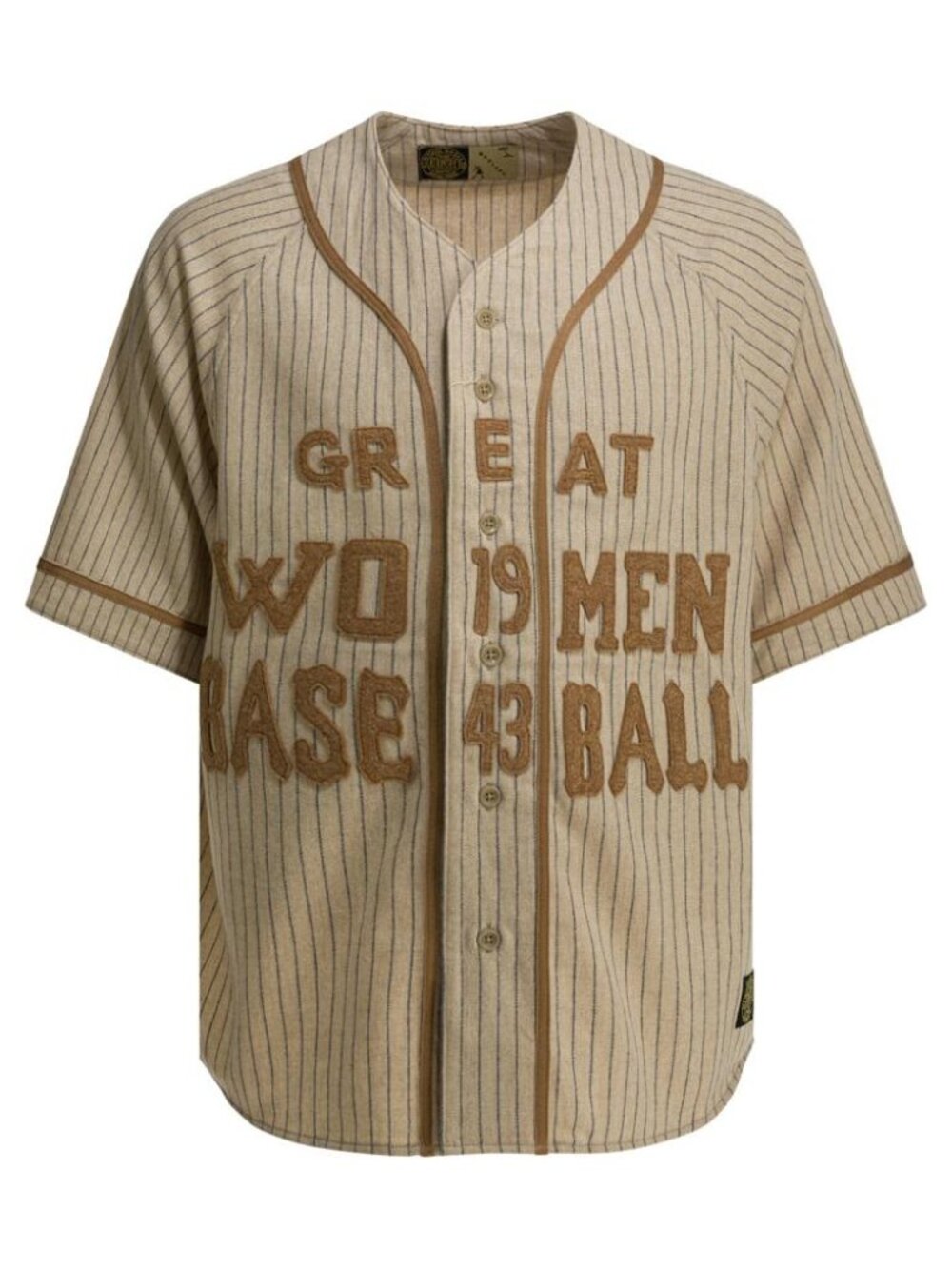 Kapital Great Women Baseball Shirt In Wool Tag Size 3 Men